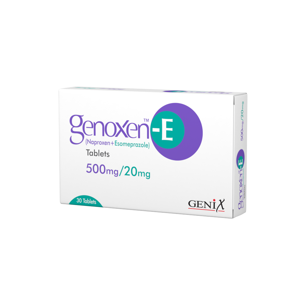 GENOXEN E 500MG/20MG TABLET