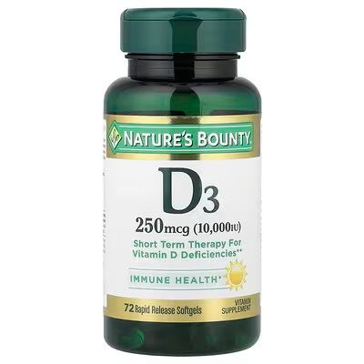 NB D3 250MCG (10000IU) SOFTGET
