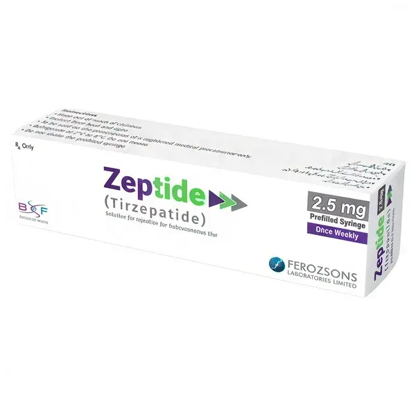 ZEPTIDE 2.5MG PREFILLED SYRINGE