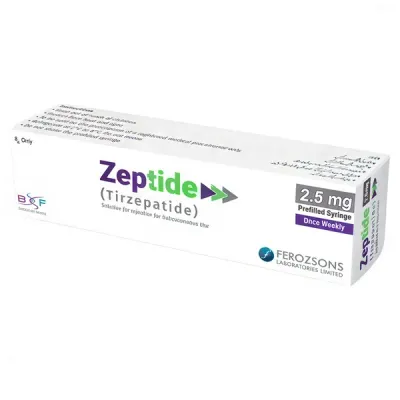 ZEPTIDE 2.5MG PREFILLED SYRINGE