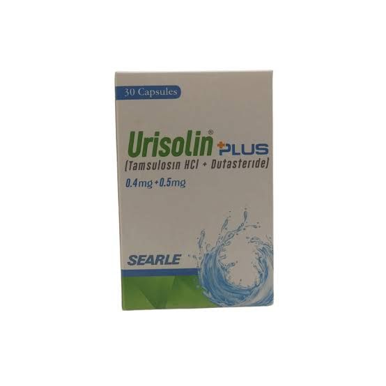 URISOLIN PLUS 0.4MG/0.5MG CAPSULE