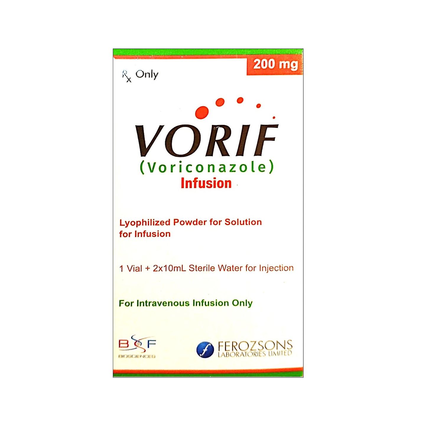 VORIF 200MG INJECTION