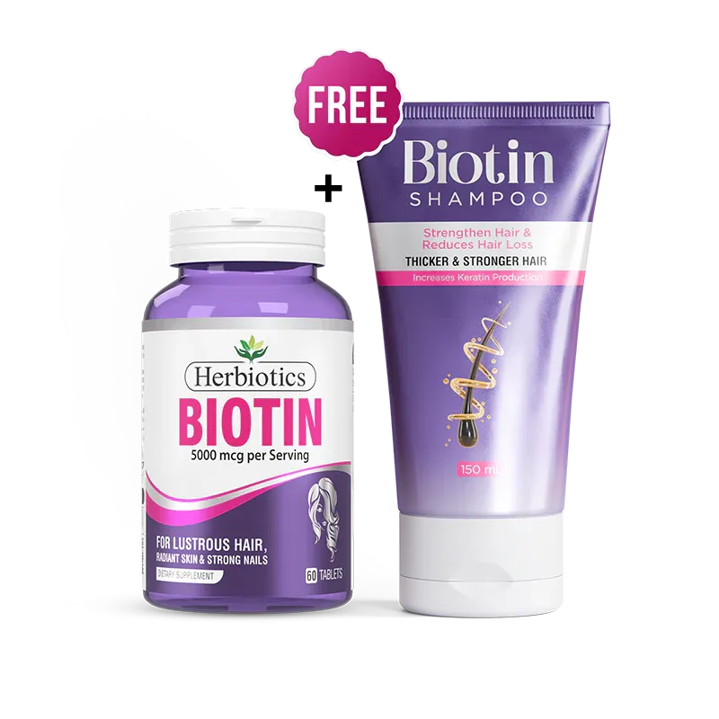 HB BIOTIN OFFER BOX(BIOTIN+SHAMPOO)