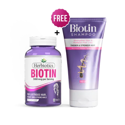 HB BIOTIN OFFER BOX(BIOTIN+SHAMPOO)