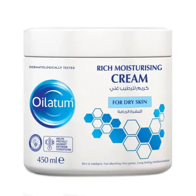 OILATUM RICH MOISTURISING CREAM JAR 450ML