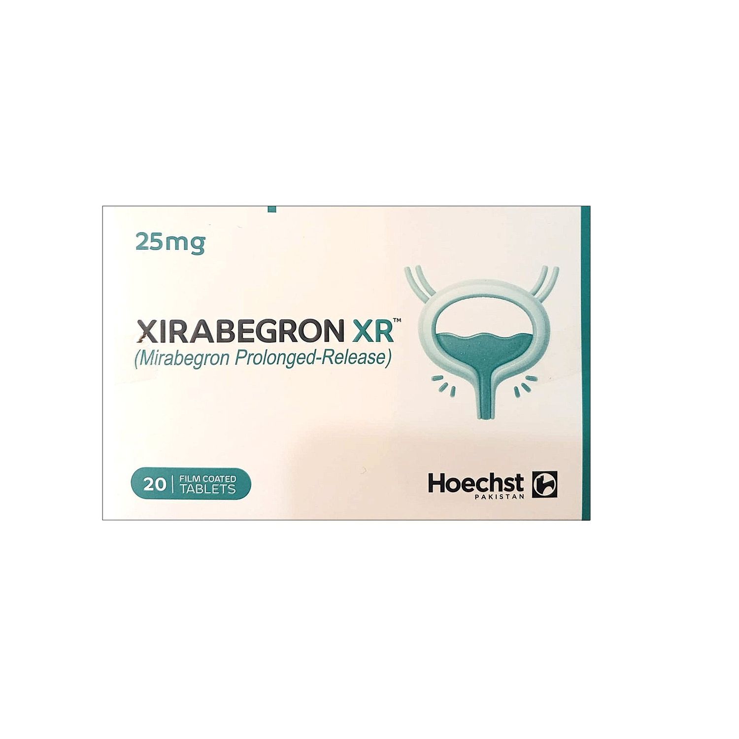 XIRABEGRON XR 25MG TABLET
