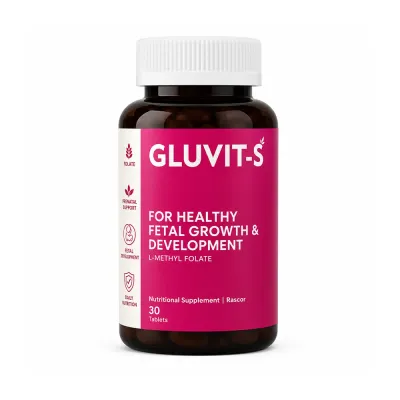 GLUVIT S RASCOR ( L-Methyl Folate Feta ) TABLET
