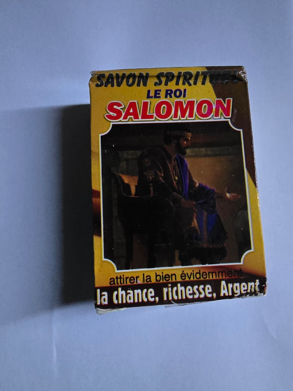 Savon spirituel le Roi Salomon