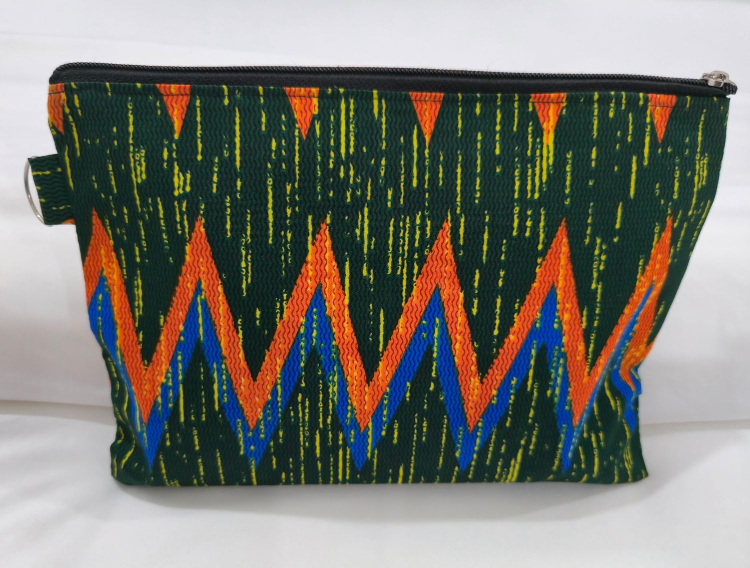 Pochette en Wax la Kente Pochette en Wax la Kente