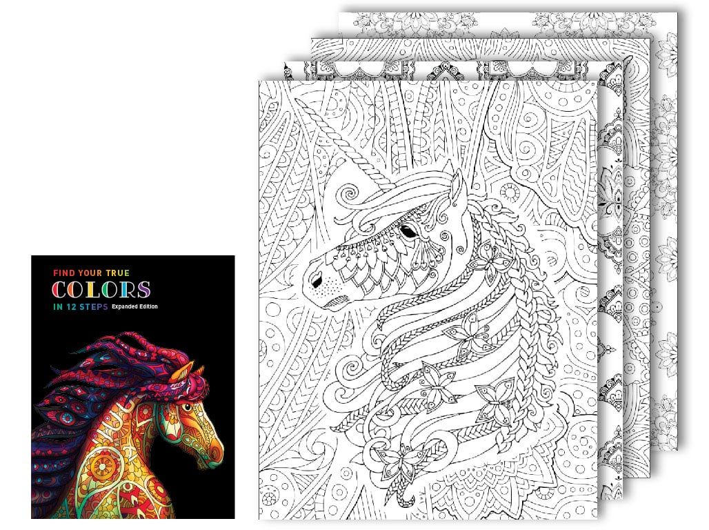 Downloadable Coloring And Workbook Steps 3 & 4