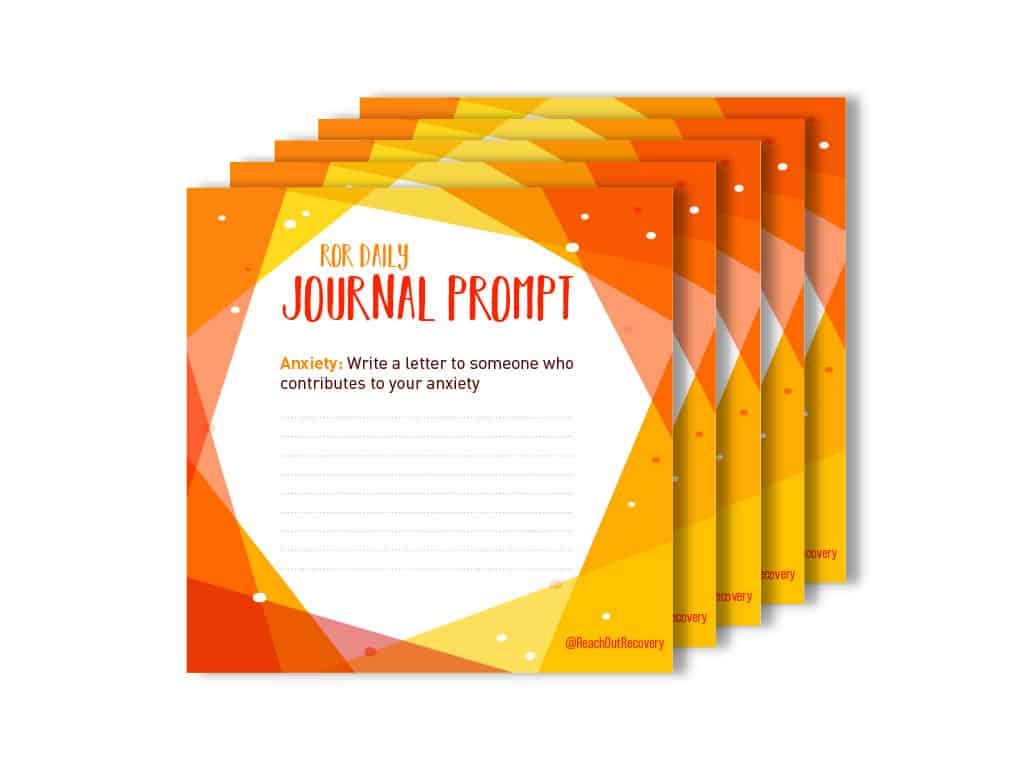 Anxiety Journal Prompt Download