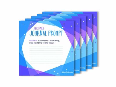 Sobriety Journal Prompts Download