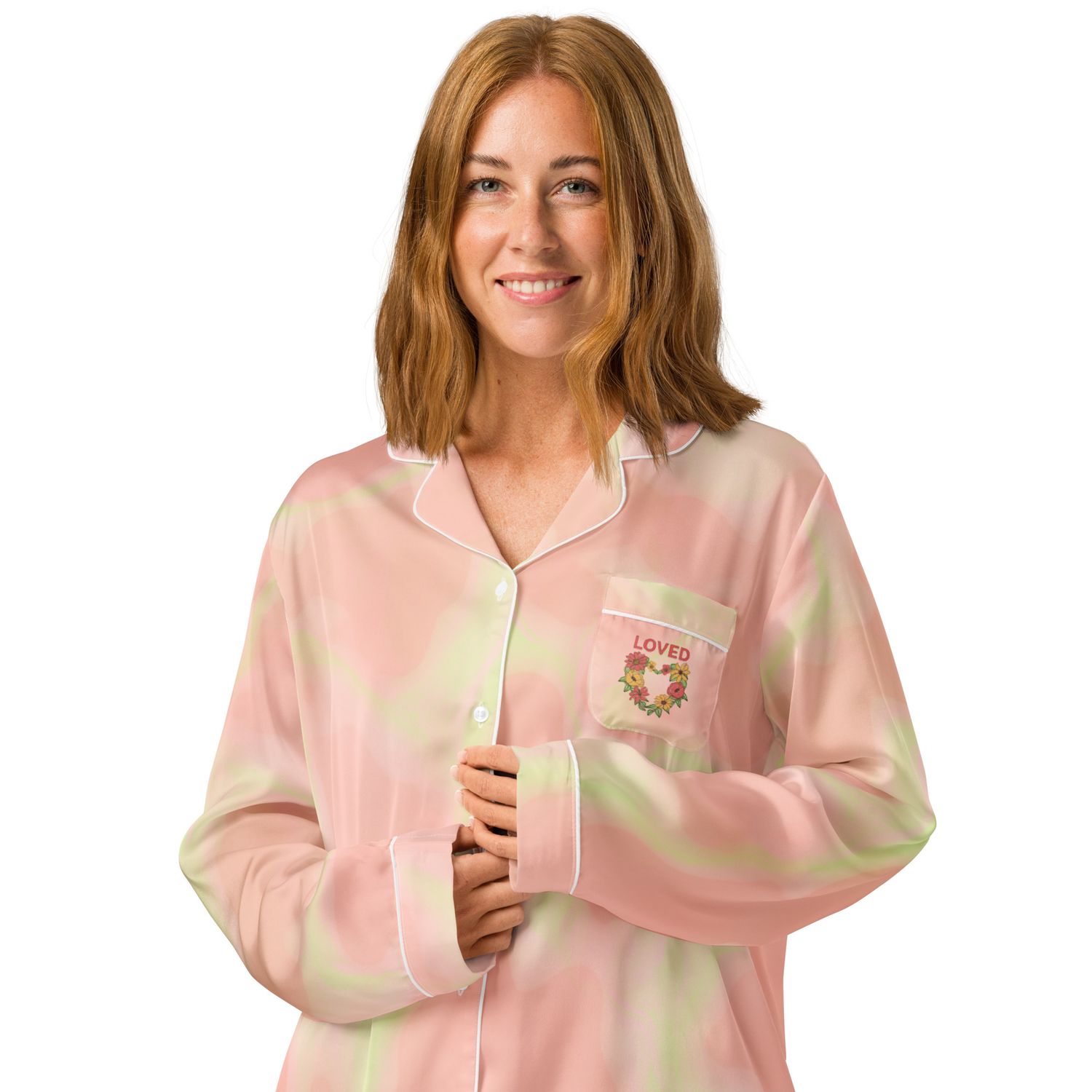 Loved Women’s long sleeve pajama top