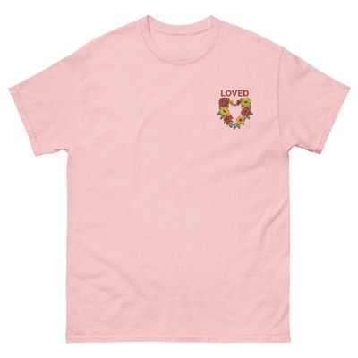 Loved Embroidered Unisex classic tee Loved Embroidered Unisex classic tee