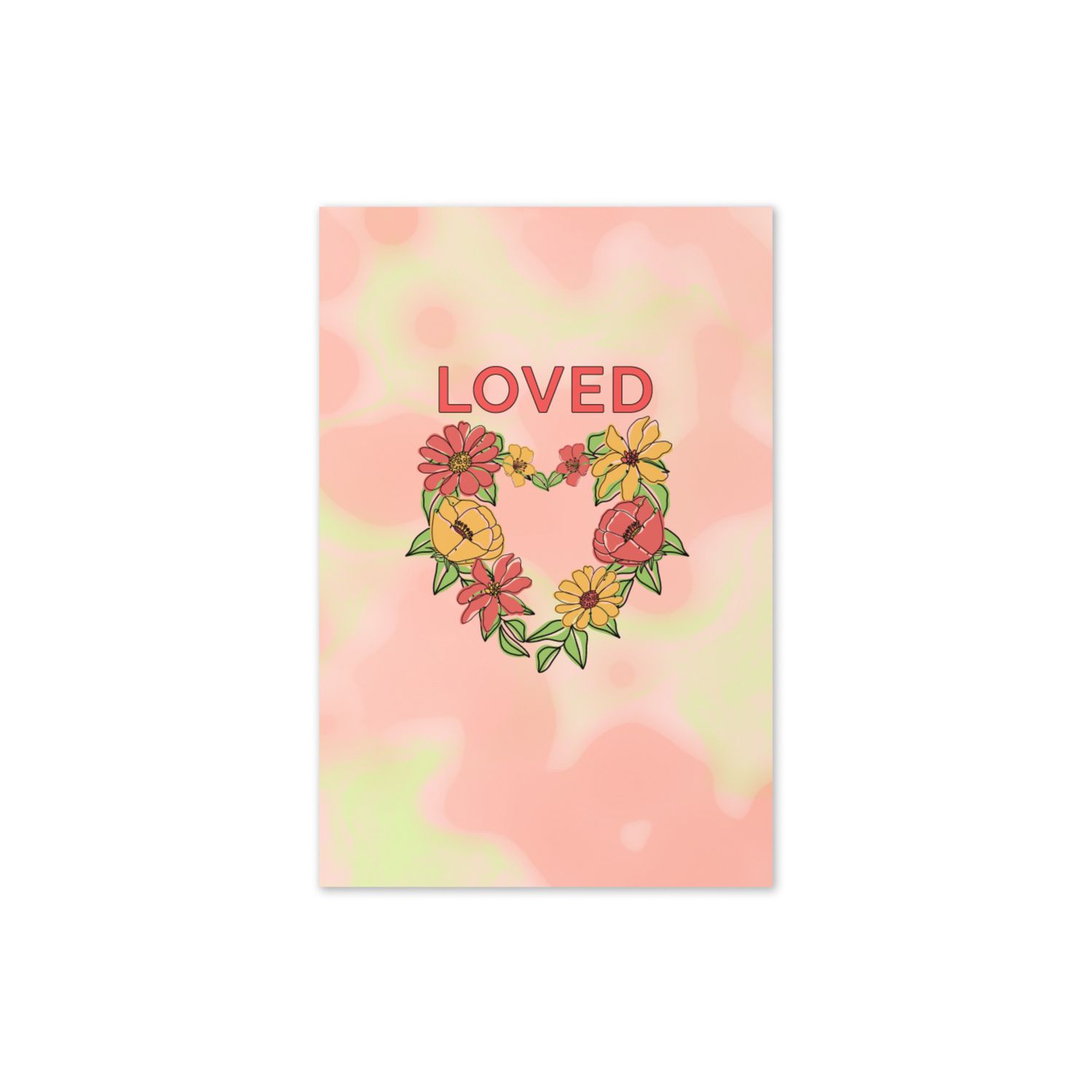 Loved Greeting card