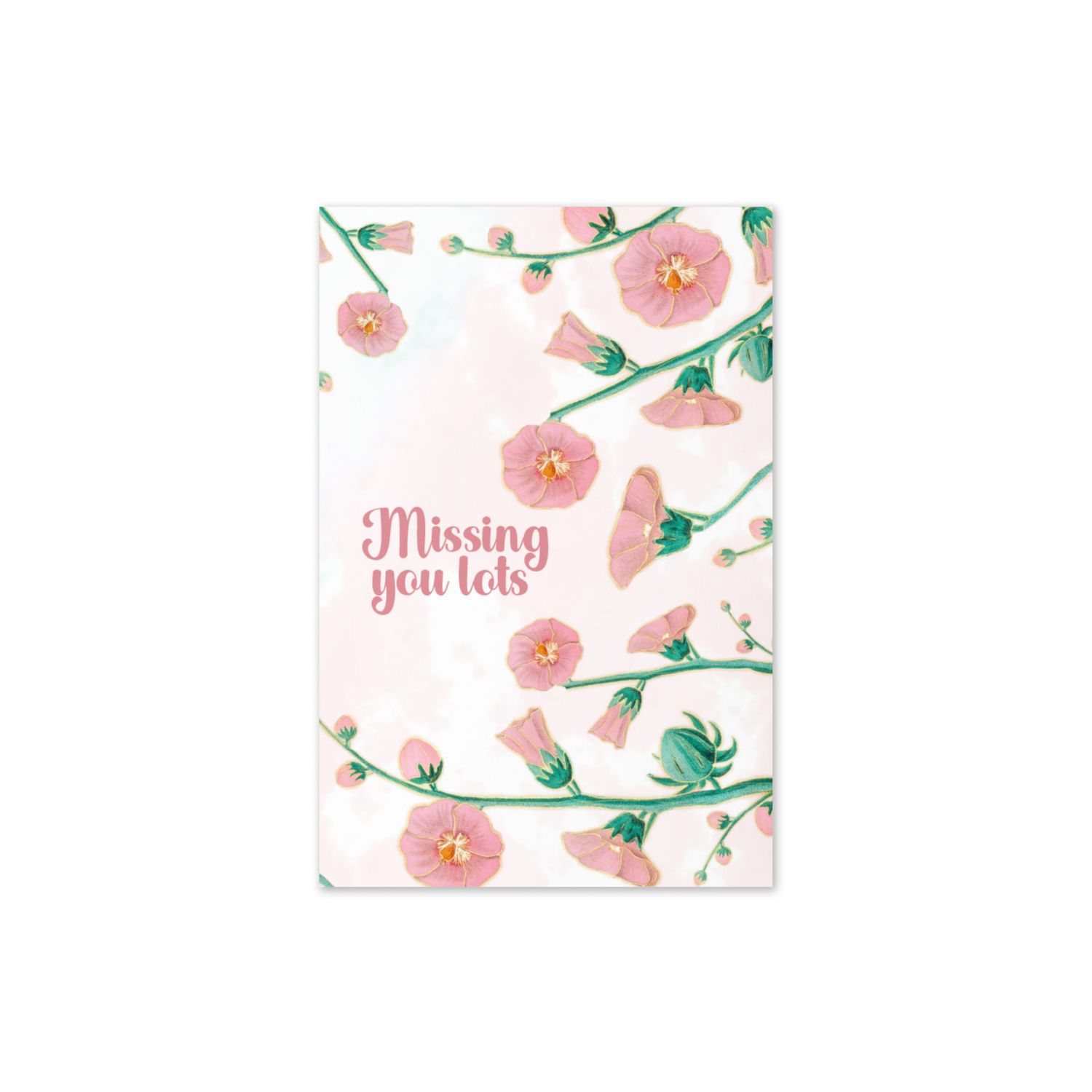 Missing you lots Greeting card Missing you lots Greeting card