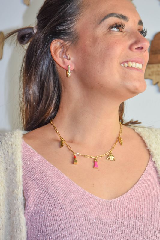 Ketting met bedels fashion