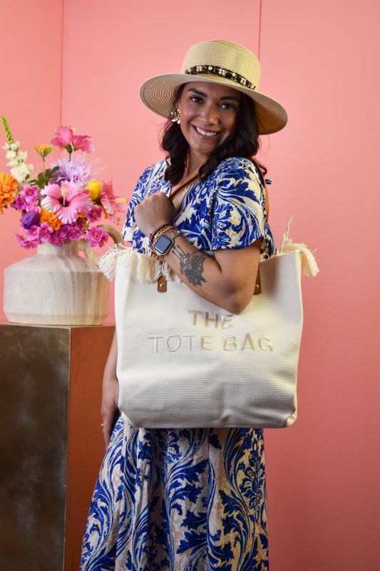 Shopper Tote bag creme