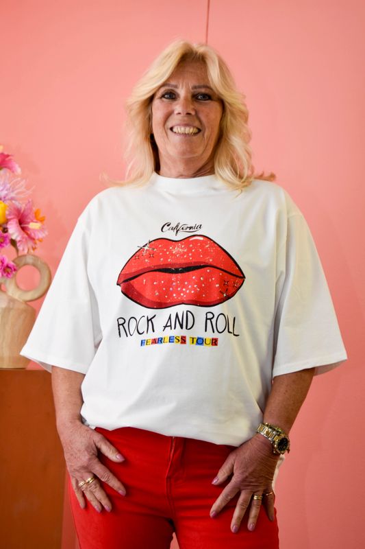T-shirt rock and roll roomwit
