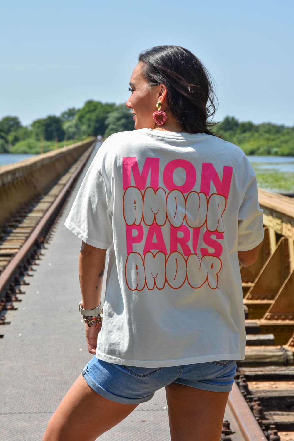 Shirt roomwit mon amour paris
