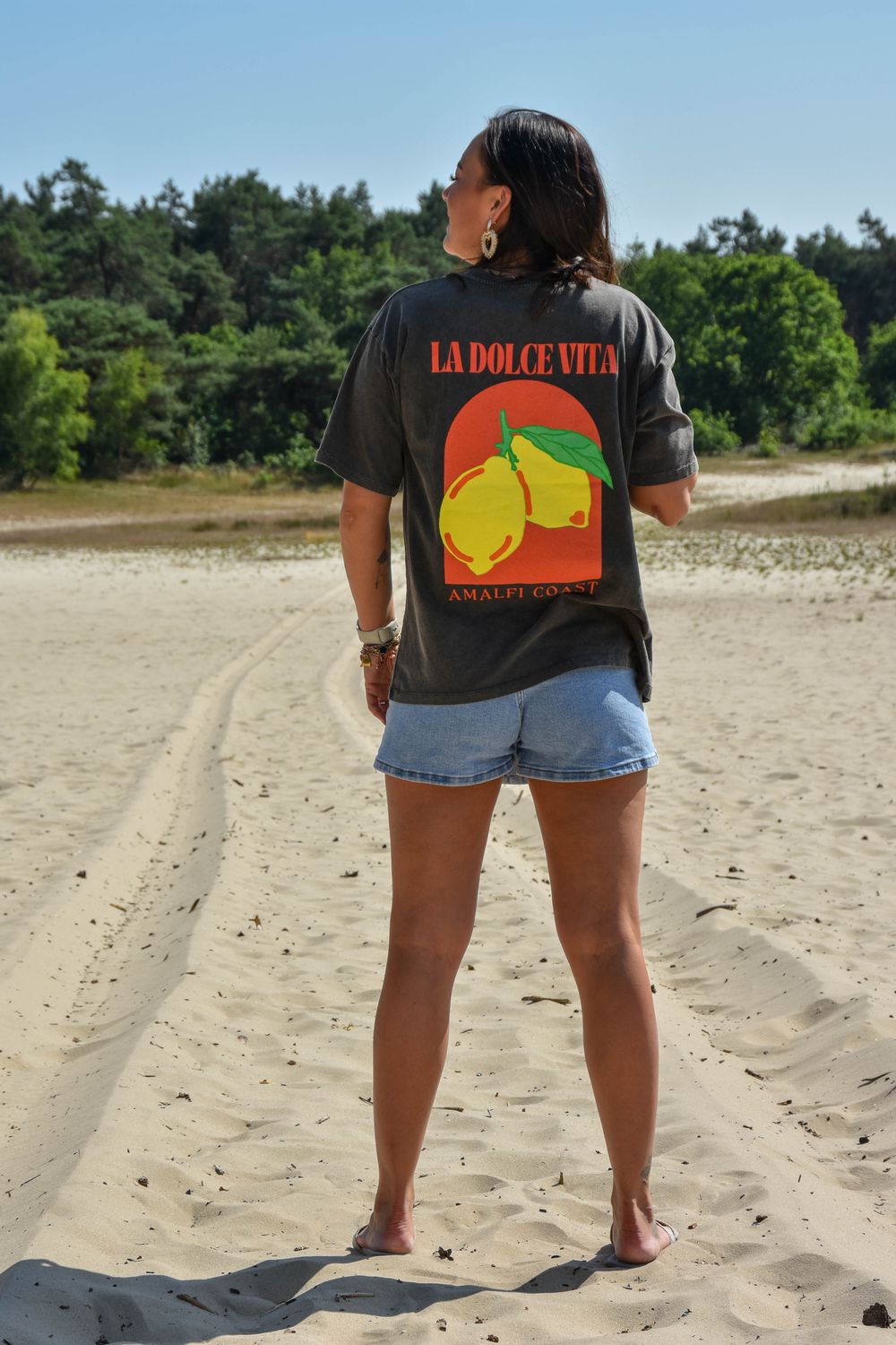 Shirt grijs la dolce vita