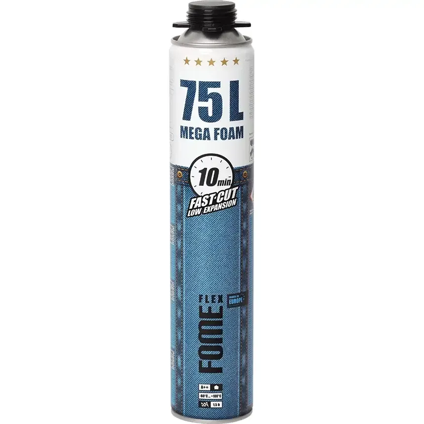 FOME FLEX ULTRA FAST 75L Poliuretāna Montāžas Putas