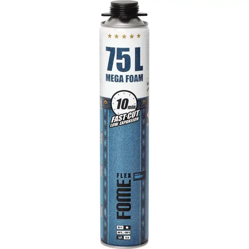 FOME FLEX ULTRA FAST 75L Poliuretāna Montāžas Putas