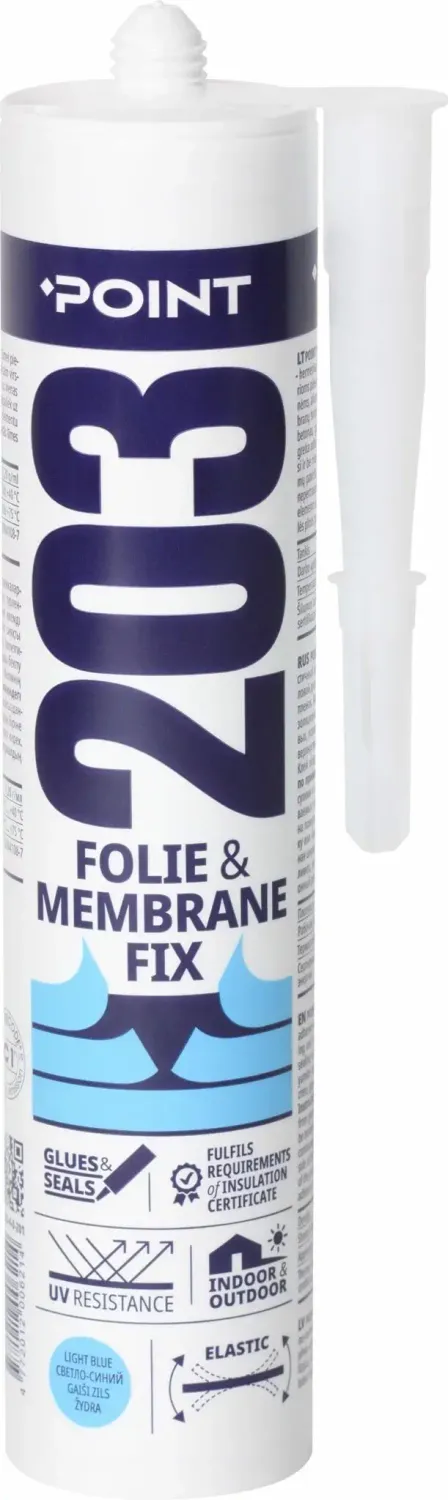 Point 203 Folie &amp; Membrane Fix līme plēvēm un membrānām