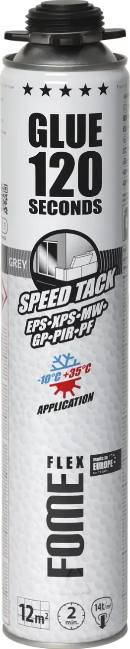 FOME FLEX 120 SECONDS Speed Tack līmējošās putas