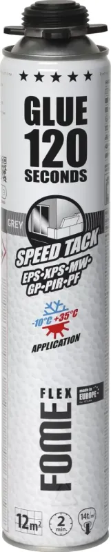 FOME FLEX 120 SECONDS Speed Tack līmējošās putas