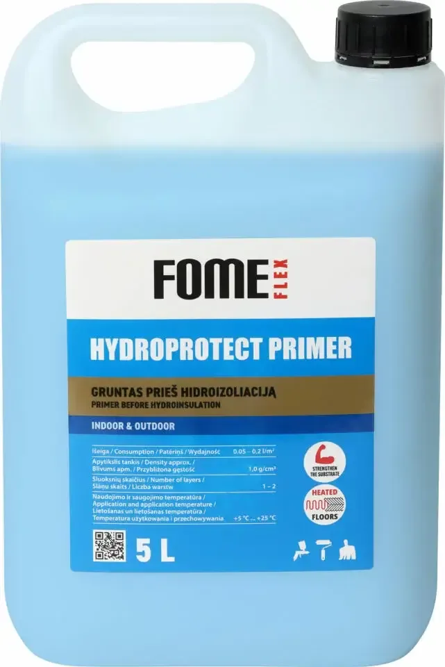 FOME FLEX HYDROPROTECT PRIMER grunts, Tilpums: 5l
