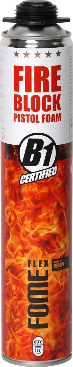 FOME FLEX Ugunsdrošas montāžas putas FIRE BLOCK
