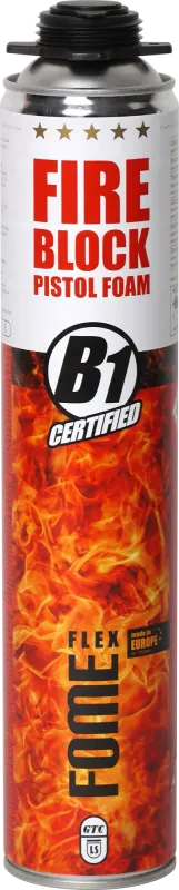 FOME FLEX Ugunsdrošas montāžas putas FIRE BLOCK