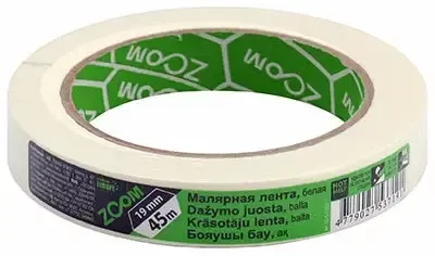 Zoom Maskēšanas līmlente , balta
