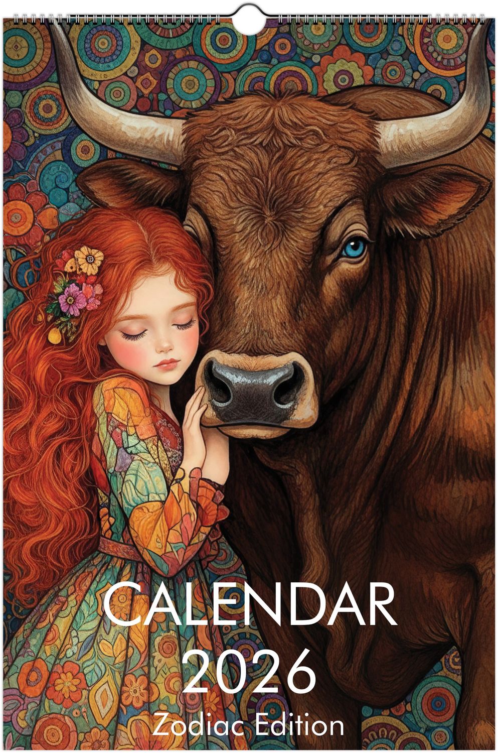 Wall Calendar 2026 (Ledger Size) - Zodiac Edition (US &amp; CANADA ONLY)