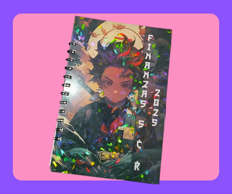 Agenda personalizada de 40 hojas.