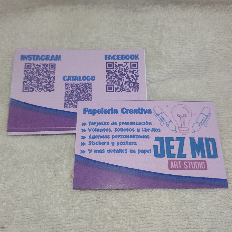Tarjetas de presentación