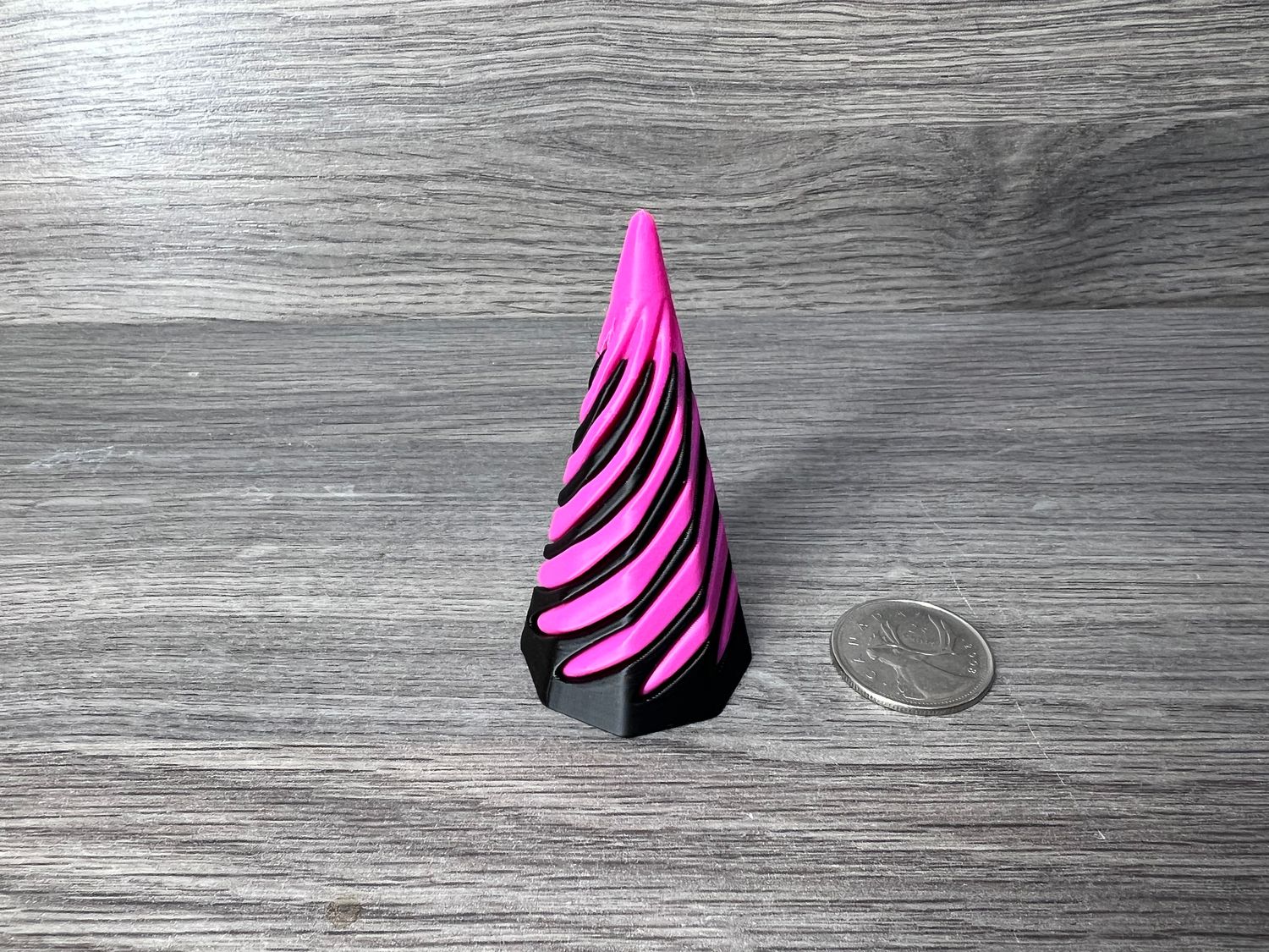 Pink Vortex Tree Cones