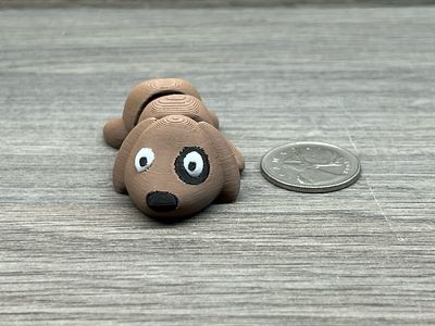 Brown Dog With Eye Patch