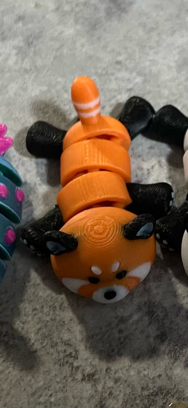 Red Panda Keychain