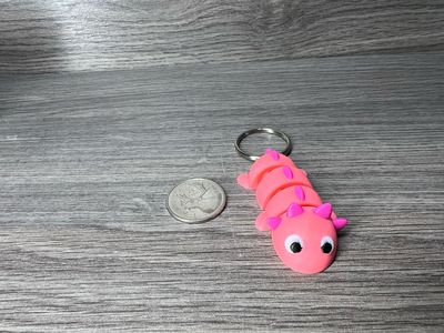 Axolotl Keychain