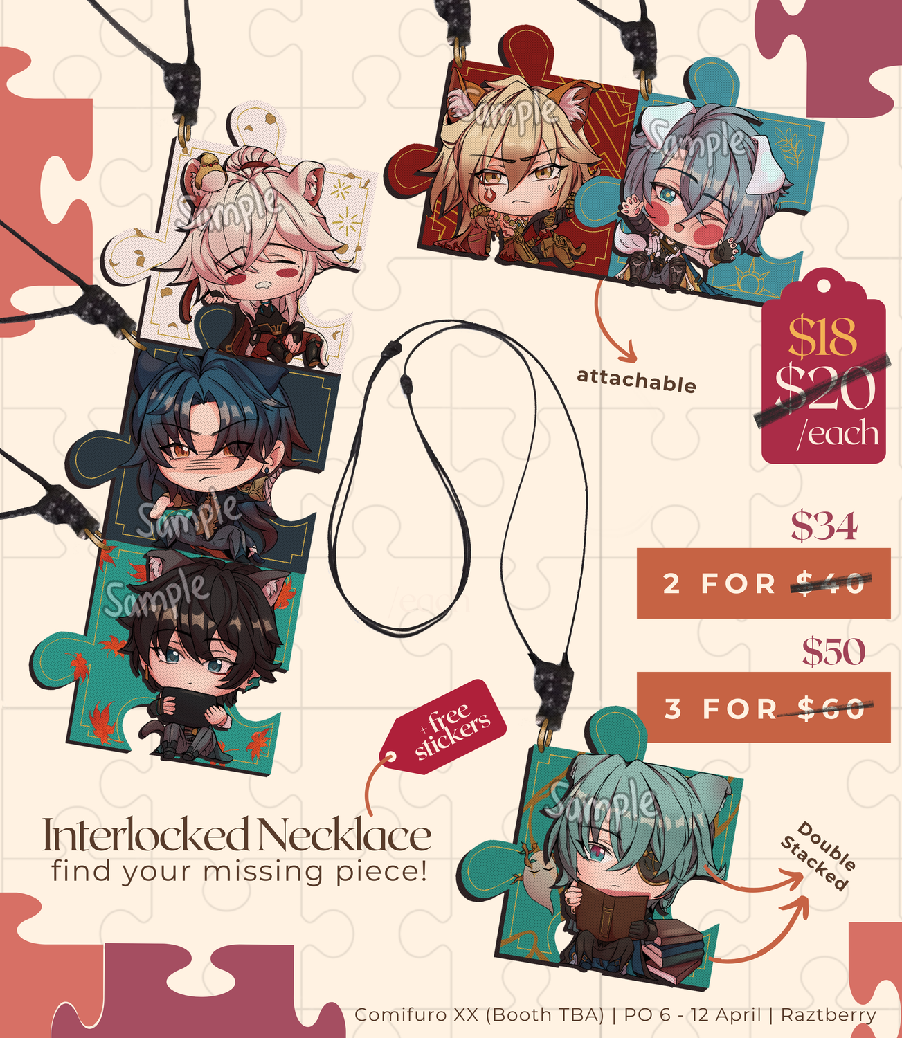 [PO] Interlocked Necklace