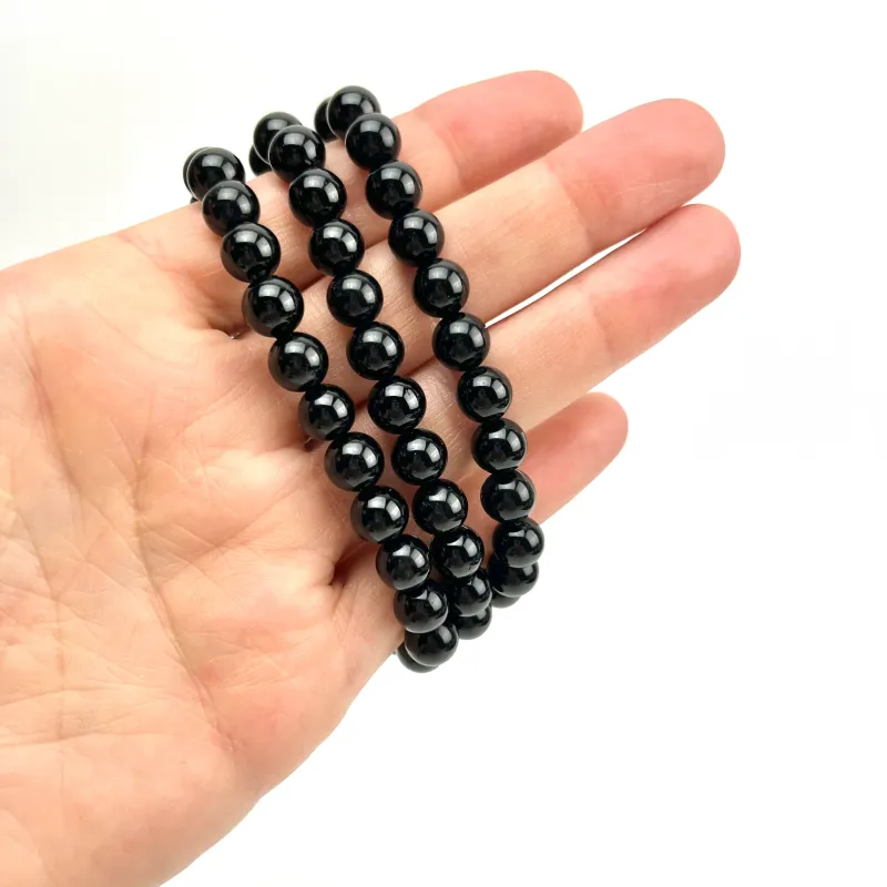 BLACK TOURMALINE HEALING BRACELET