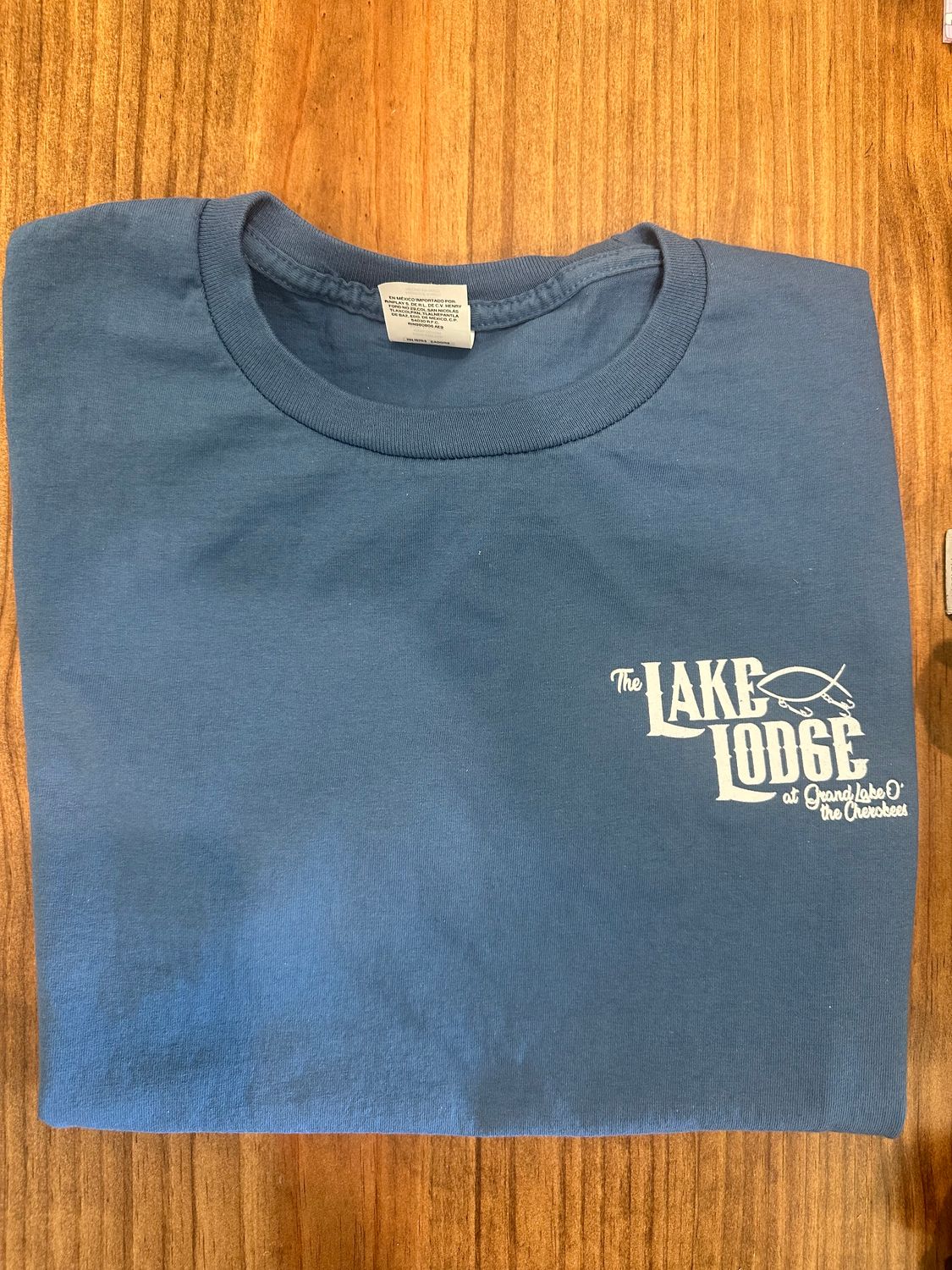 Short Sleeve T Shirt Blue XXL