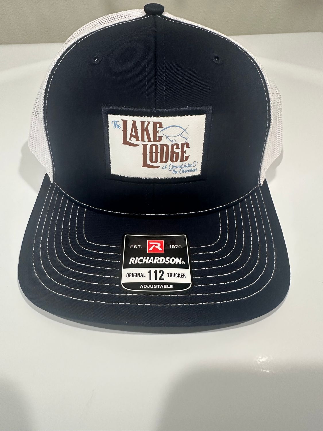 Richardson 112 Snapback - Navy/White