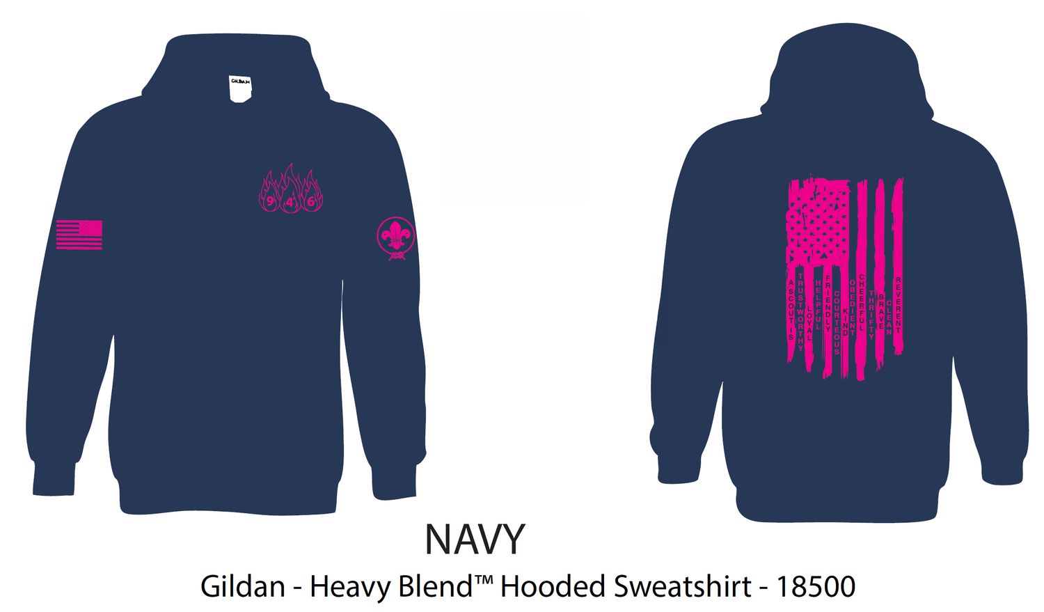 2026 - Troop Hooded Sweatshirt
