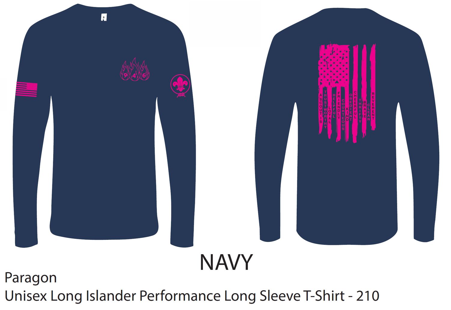2026 - Troop UPF Sun Protect Long Sleeve T-Shirt