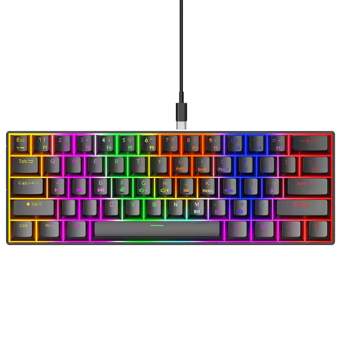 Black Gaming Mechanical Keyboard