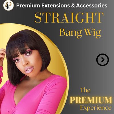 Straight Bang Wig