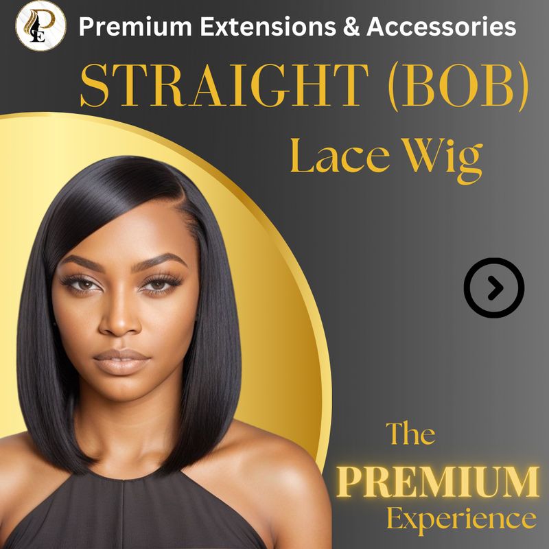 Straight Lace Bob Wig